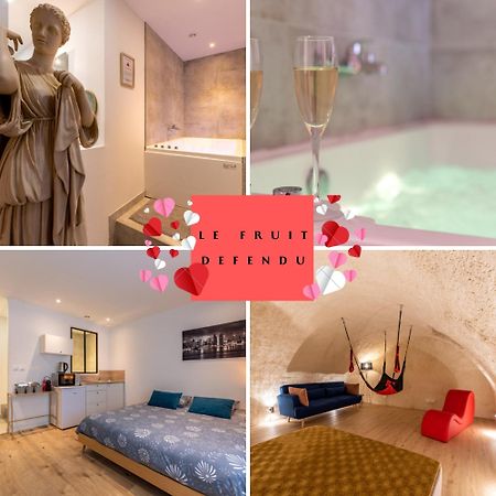 Le Fruit Defendu "Love Room" Jacuzzi Centre Ville روان المظهر الخارجي الصورة